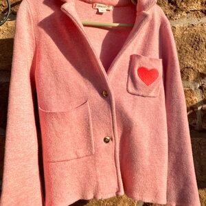 Crewcuts Pink Knit Cardigan